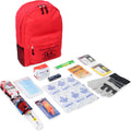 72 Hour Emergency Survival Kit in Red Backpack A143750