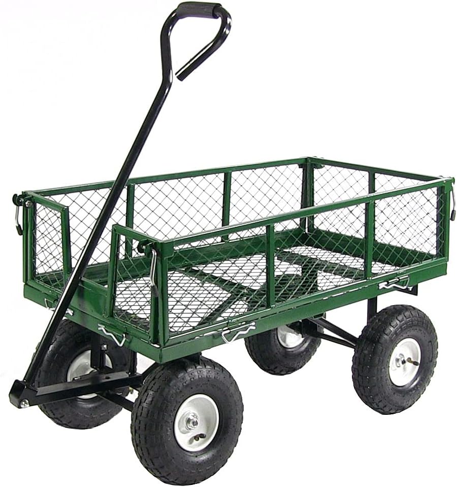 Yellow Heavy Duty Collapsible Utility Wagon K54833