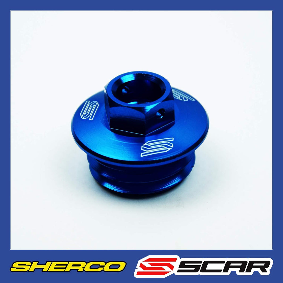 Blue Oil Filler Plug D30502