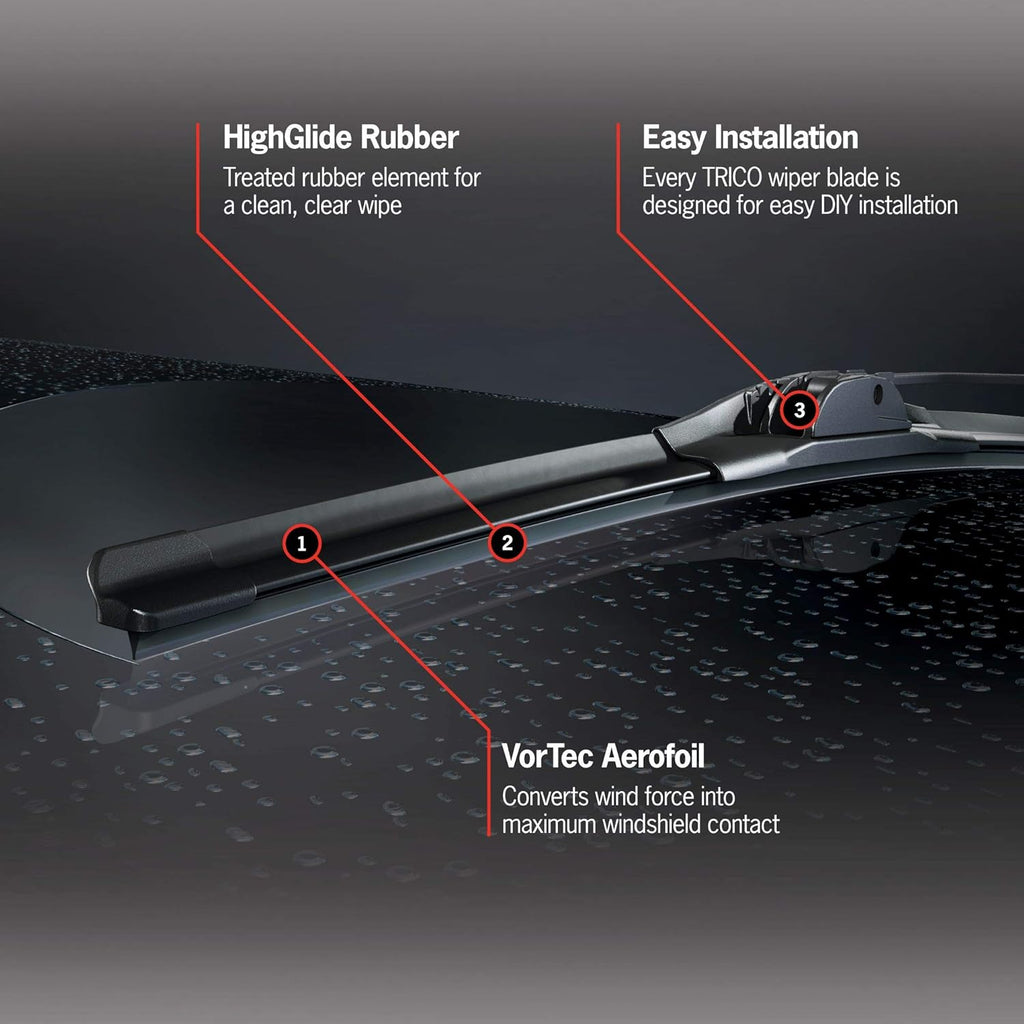 26 Inch 25 Inch Pack of 2 Windshield Wiper Blades L804135