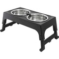 Stainless Steel Bowls with Elevated Holder R726