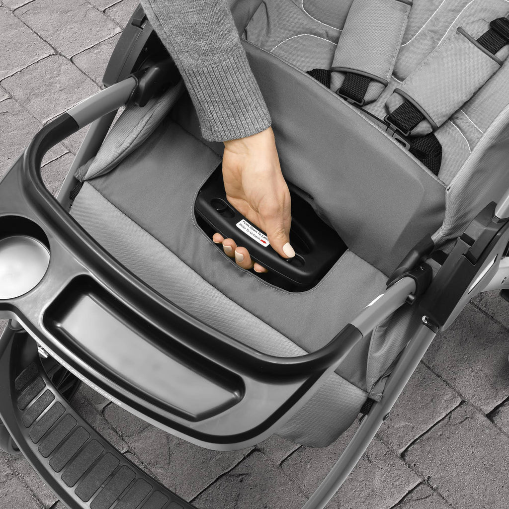 Chicco Mini Bravo Plus Travel System - Slate B879