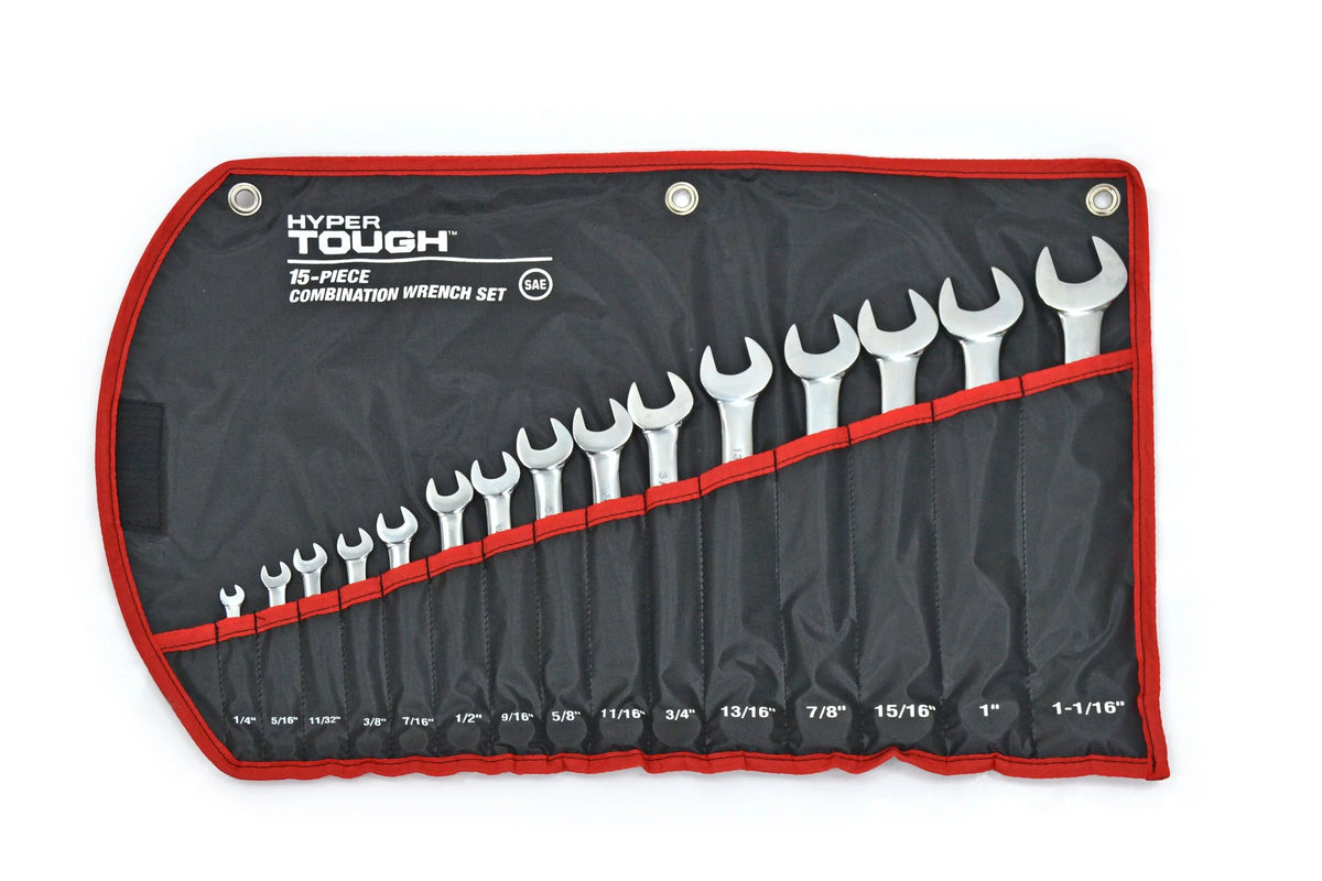 30-Piece Metric and SAE Combination Wrench Set F41728