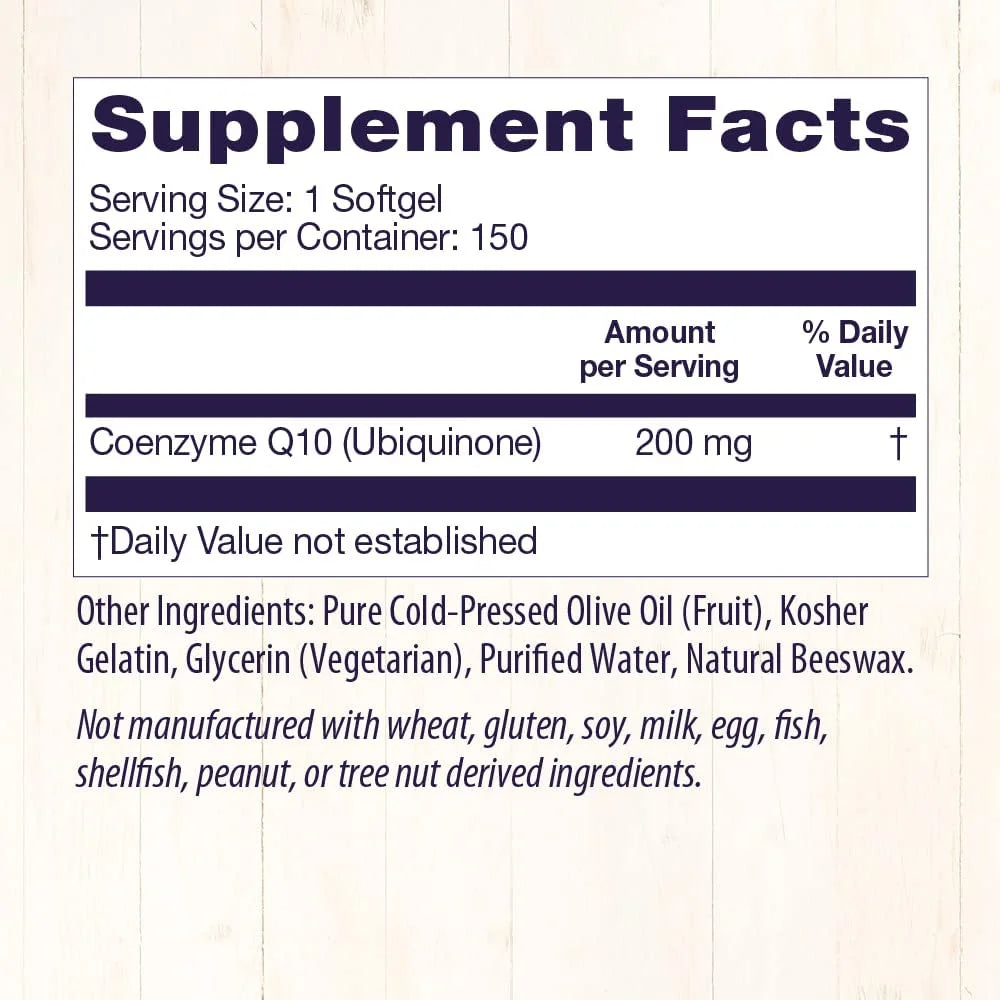CoQ10 200 mg Softgels O64297