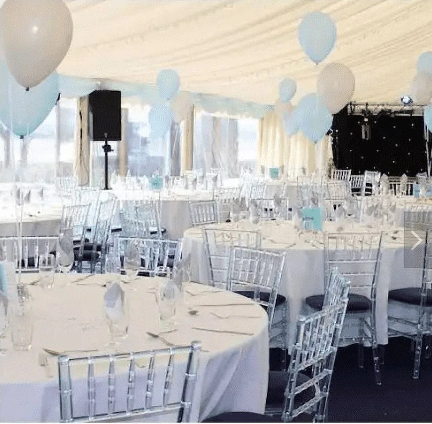 Clear 36-inch Tall Acrylic Transparent Resin Chairs G1458