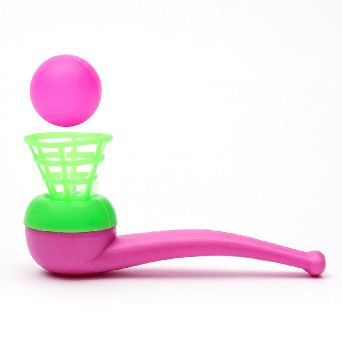 12pcs Plastic Floating Ball Toy Blow Pipe Party Game Y786486