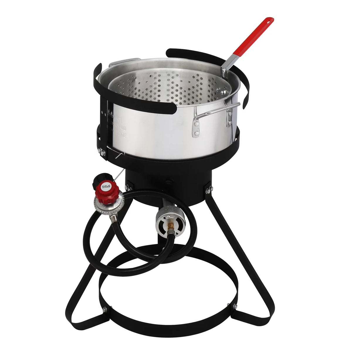 30QT Propane Outdoor Fryer 4 Piece Set 54000BTU S9684