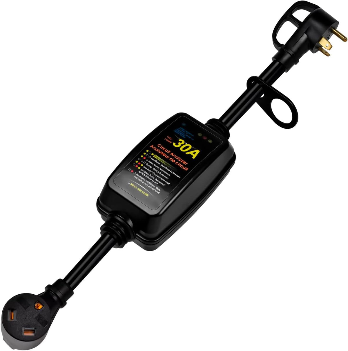 30 Amp Smart RV Surge Protector with Waterproof Cover Pack of 2 Z196