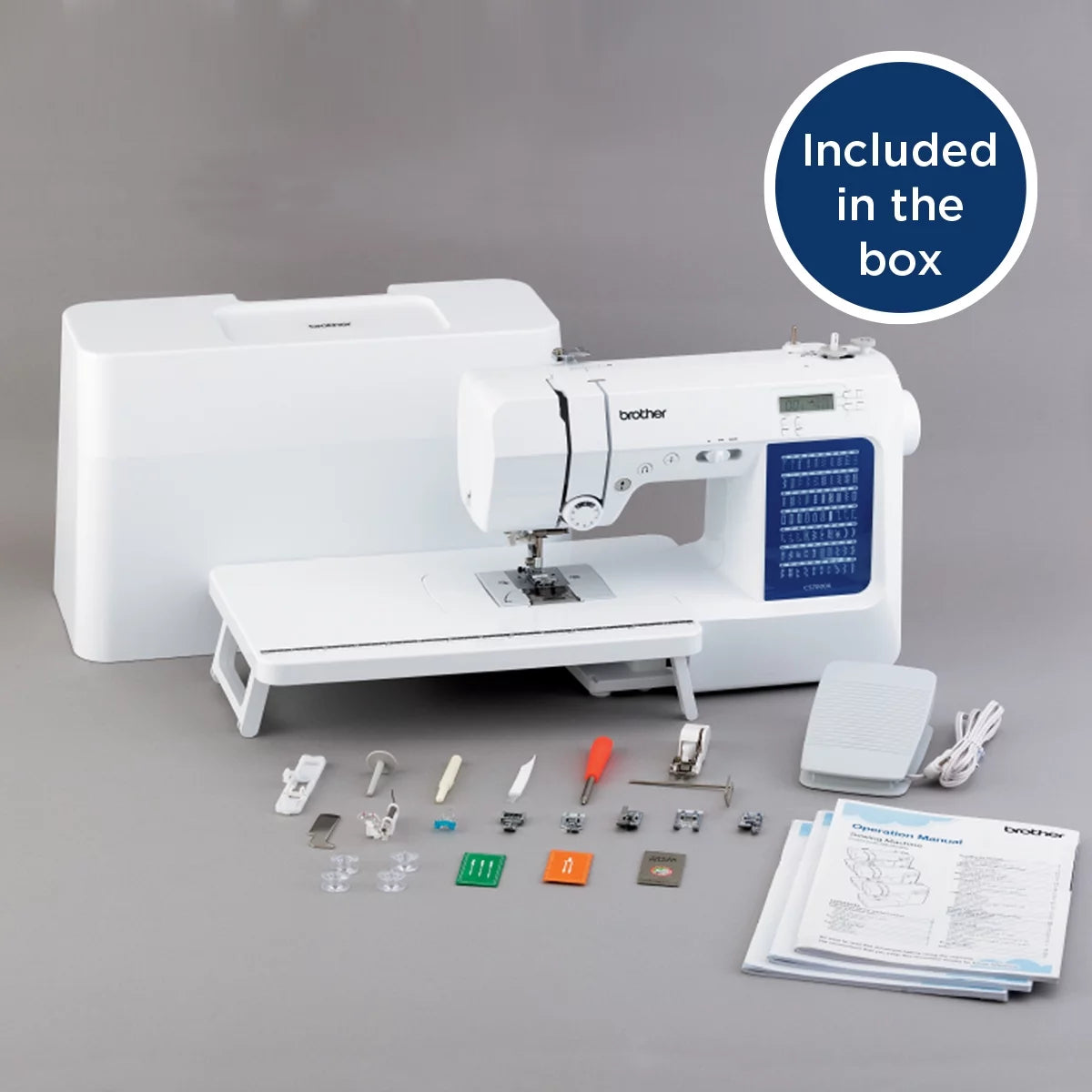 Computerized Sewing Machine with Wide Table X392