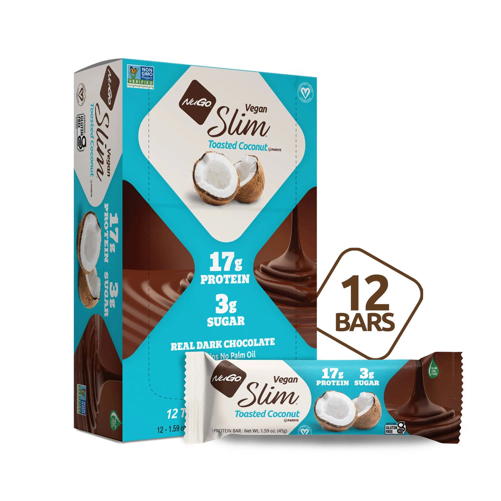 Dark Chocolate Toasted Coconut 12 Count Protein Bar O35612