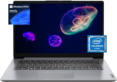 14'' HD Laptop, Intel Celeron, 4GB RAM, 128GB Storage, Win 11 Pro A2105