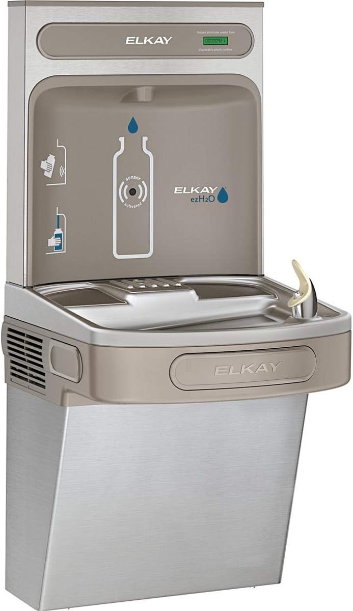 Bottle Filling Station with Single ADA Cooler Stainless F816146
