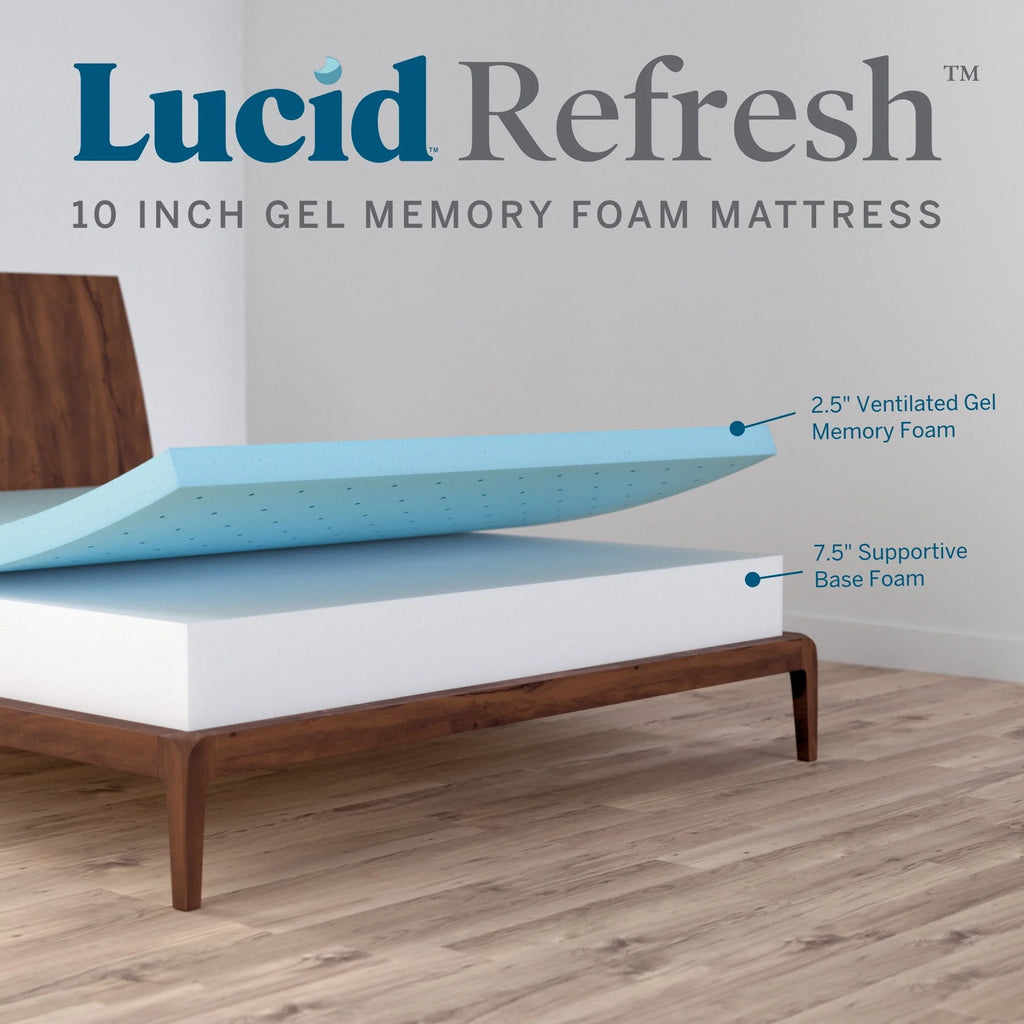 Queen Firm Gel Memory Foam Mattress M216