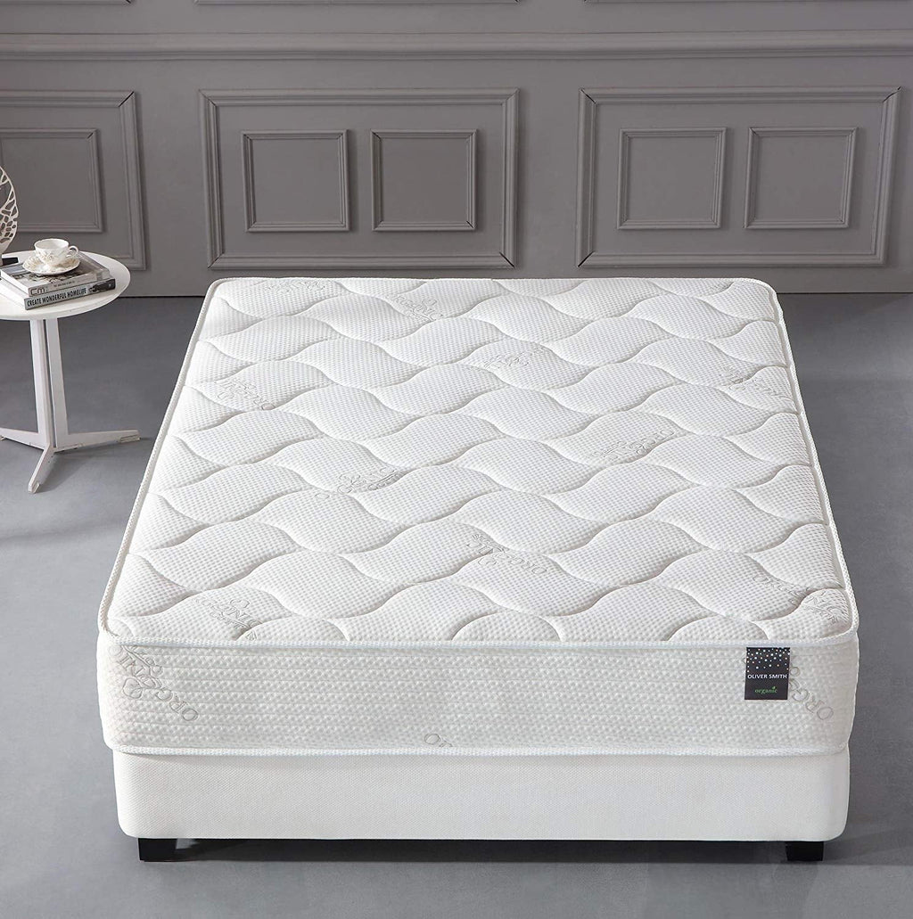 Organic Cotton 10" Spring & Foam Hybrid Mattress M455042