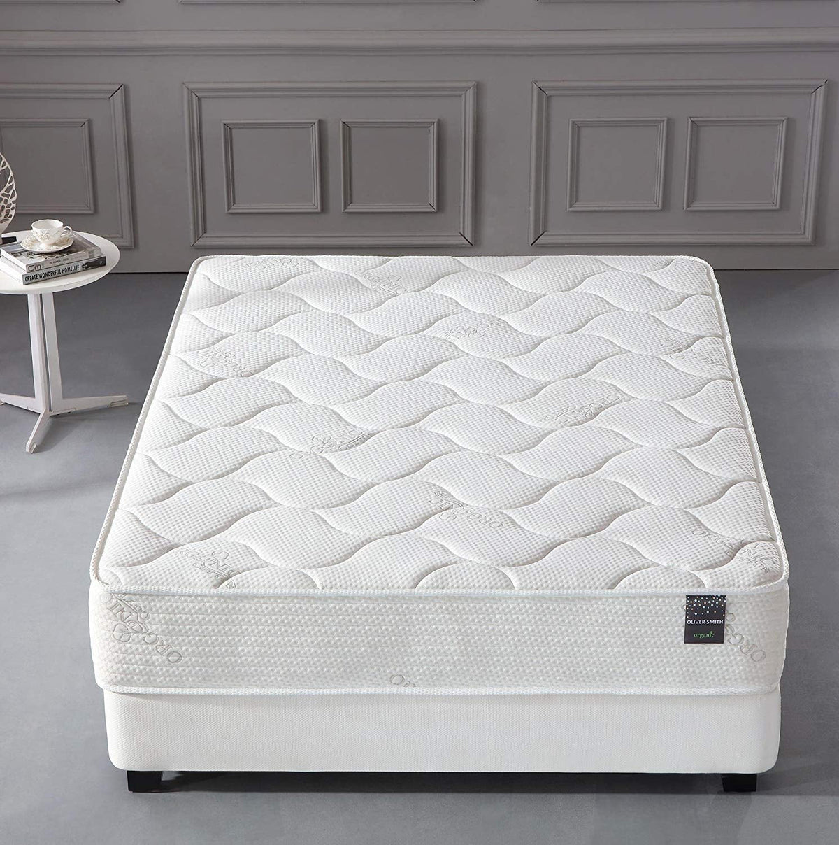 Organic Cotton 10" Spring & Foam Hybrid Mattress M455042