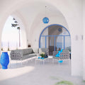 7 Piece Outdoor Patio Aluminum Sectional Sofa Set D386804