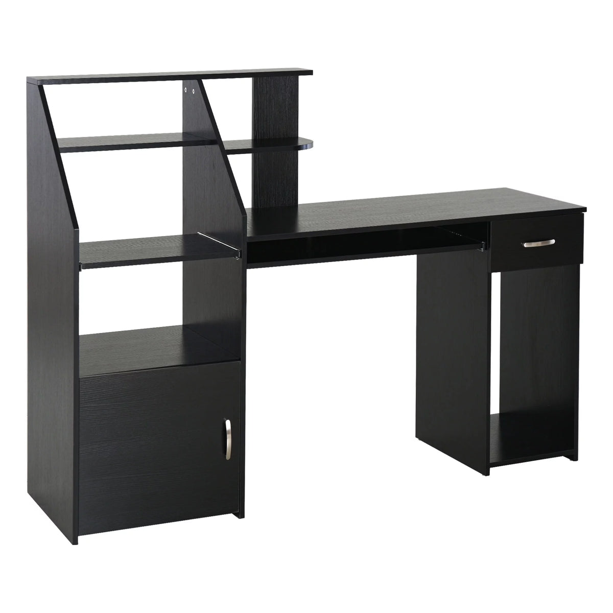 Computer Table with Keyboard Shelves Drawer A3656