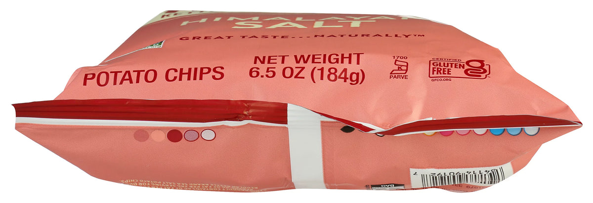Kettle Cooked Potato Chips Himalayan Salt 6.5 Ounce Pack Of 12 B43095