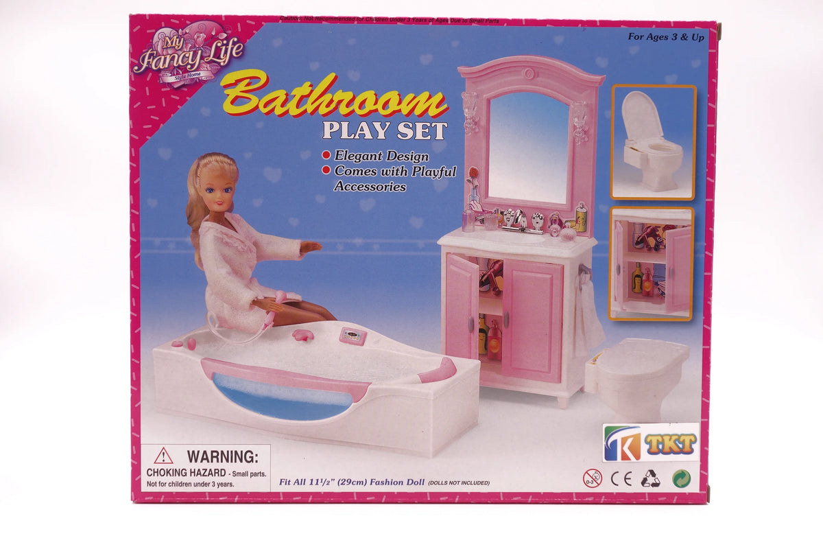Bathroom Play Set for 11.5" dolls U380