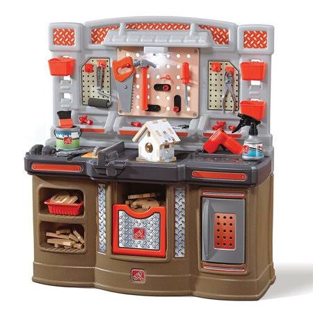 Orange Kids Toy Tool Bench with Accessories X866