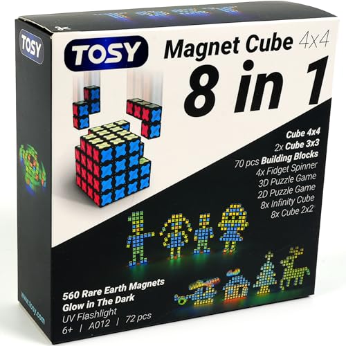 3x3 Magnet Cube 240 Magnets 30 Blocks 7in1 Toy A82019