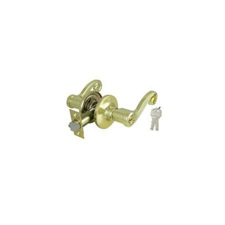 Polished Brass Entry Leverset (Case of 3) R1759