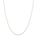 14kt Rose Gold Baby Rope Chain 16 inch Y106