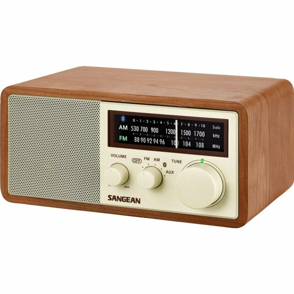 AM-FM Bluetooth Wooden Cabinet Radio I767976