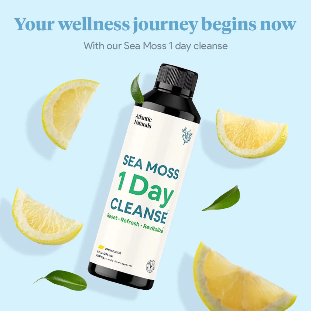 Sea Moss 1 Day Cleanse Lemon Flavor Y2402