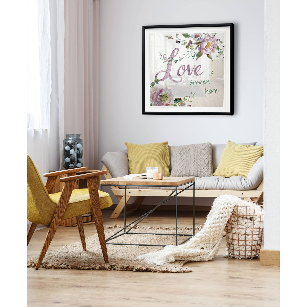 Framed Giclee Print 16x16 C446242
