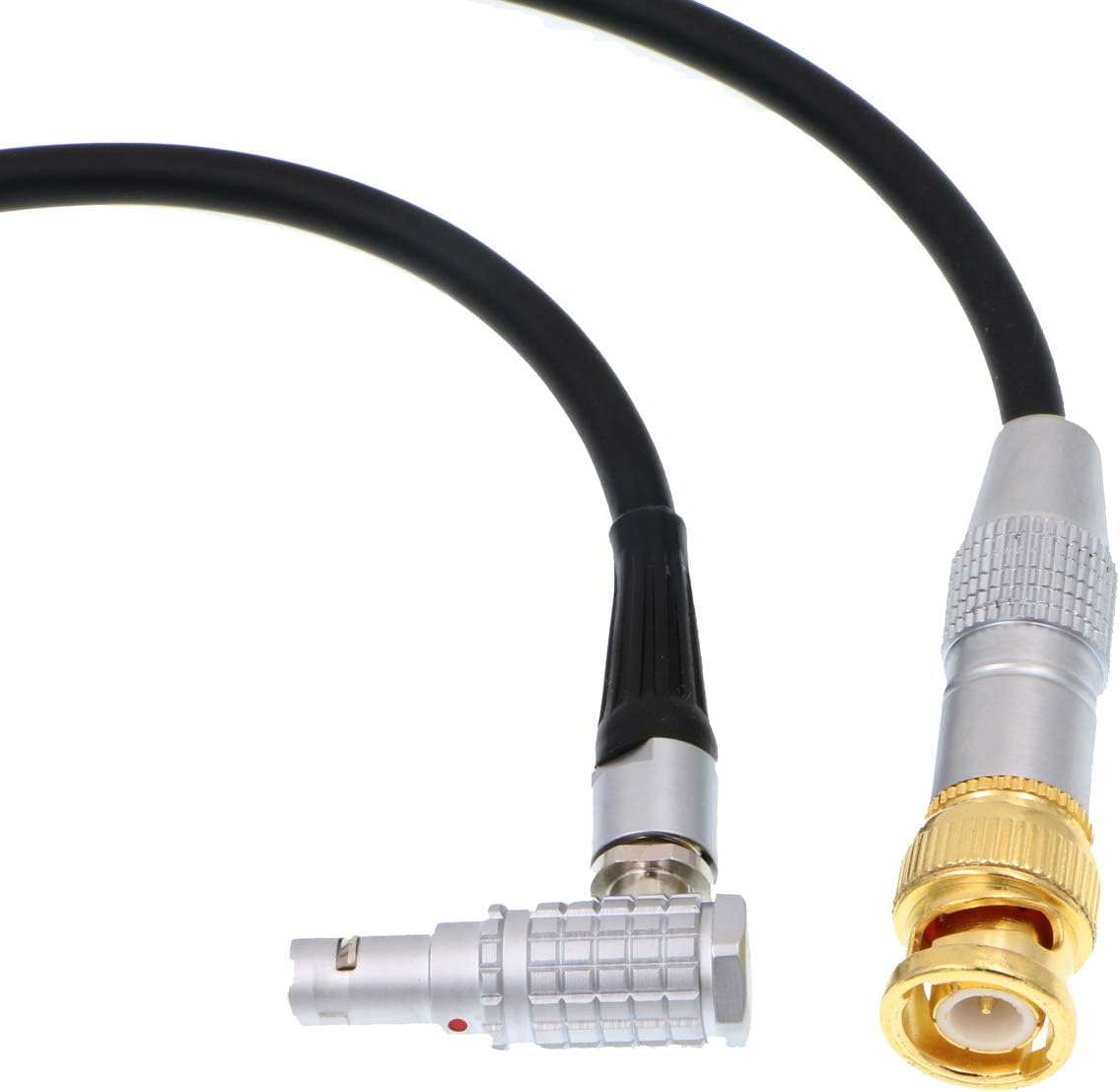 BNC to 5 Pin Right Angle Time Code Cable P1591