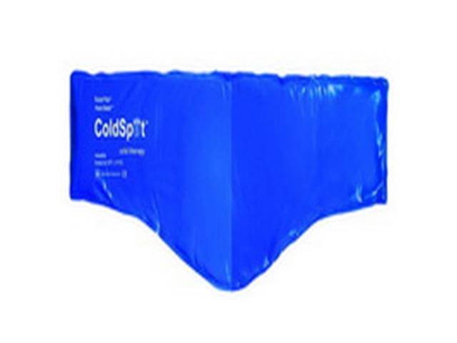 6 x 23 in. Blue-Vinyl Reusable Cold Pack, Neck - Pack of 12 Z8625