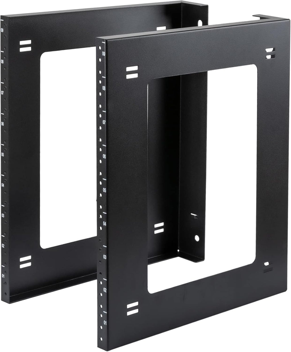 9U Open Frame Rack Wall Mount & Desktop Mount, Pack of 2 W925098