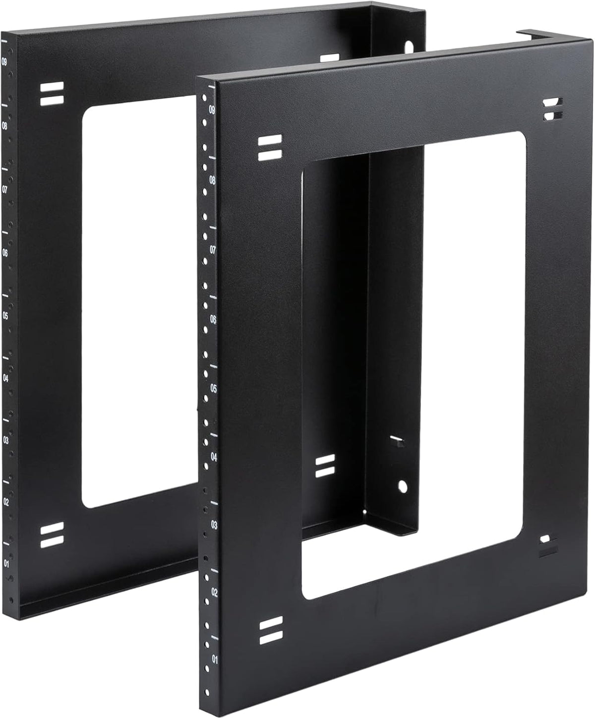 9U Open Frame Rack Wall Mount & Desktop Mount, Pack of 2 W925098
