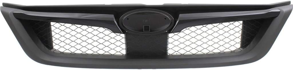Painted Black Plastic Grille Assembly for Subaru Impreza Sedan Wagon P128