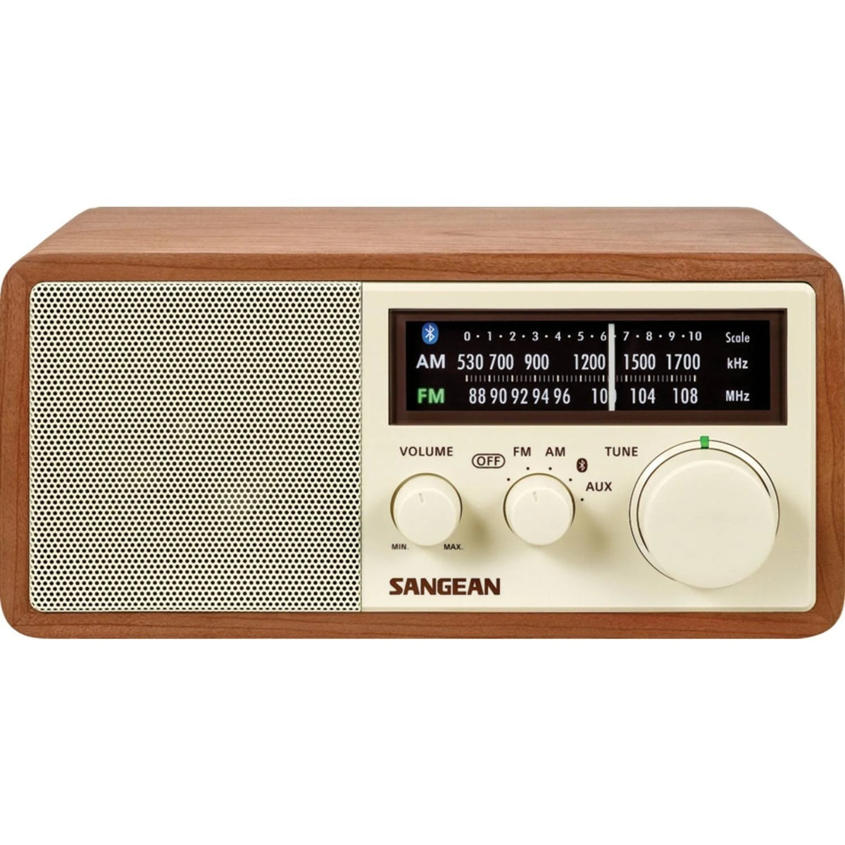 AM-FM Bluetooth Wooden Cabinet Radio I767976