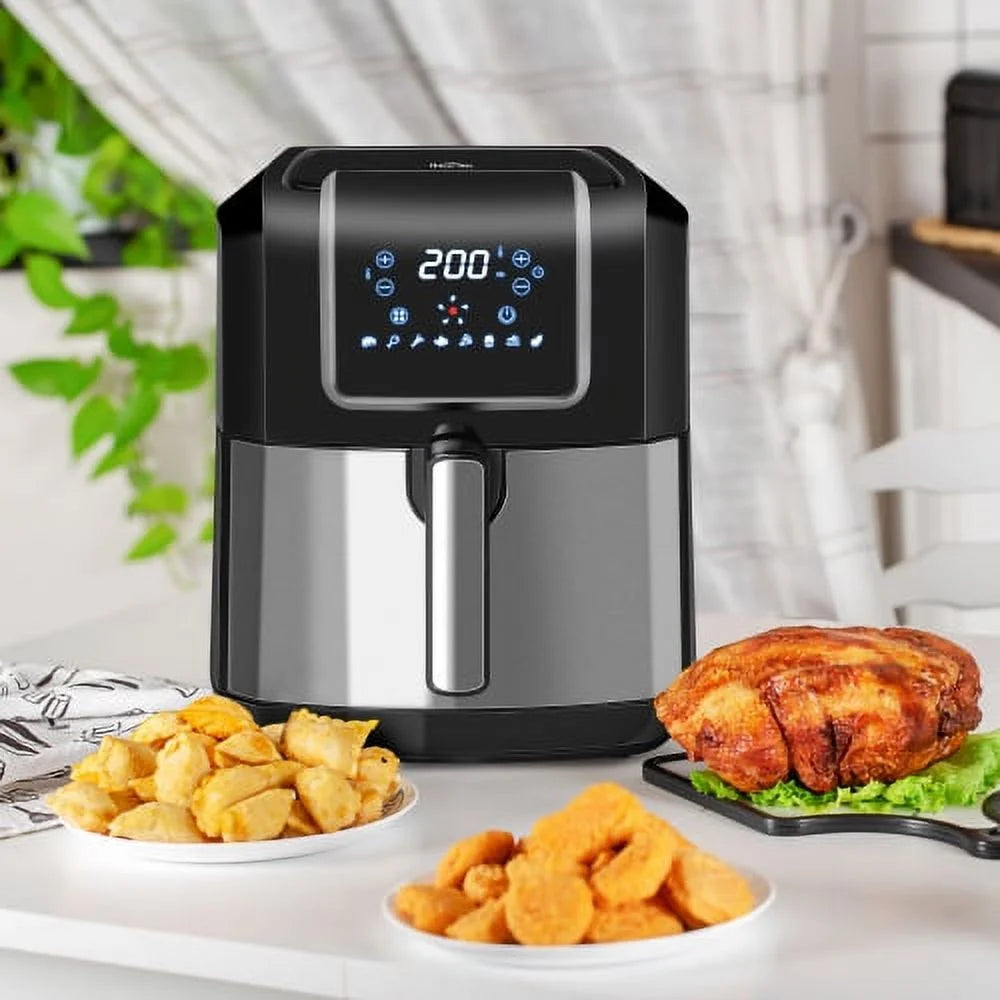 6.9 Quart Digital Air Fryer with Nonstick Basket F690163