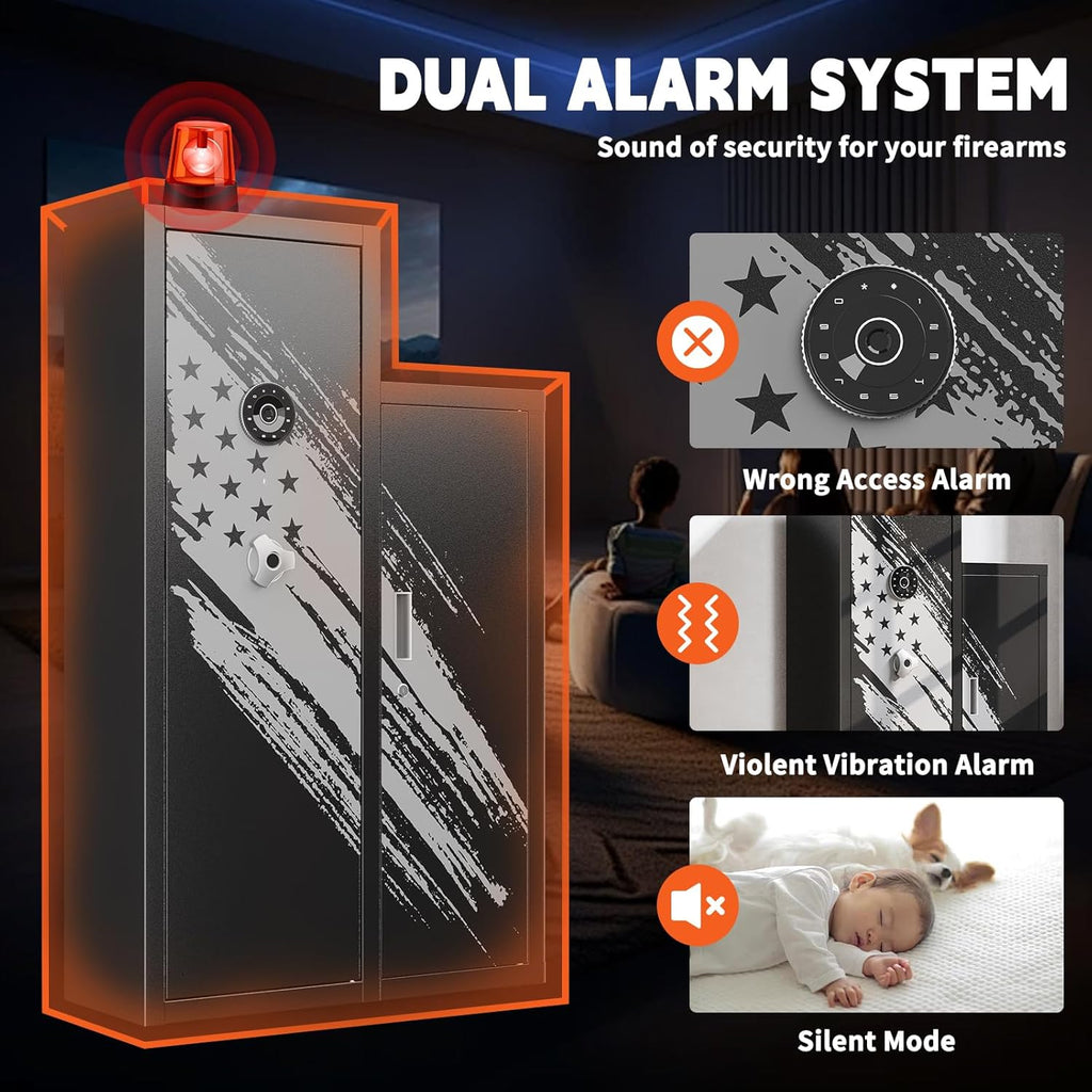 8-12 Rifle Gun Safe with Detachable Gun Racks C64243