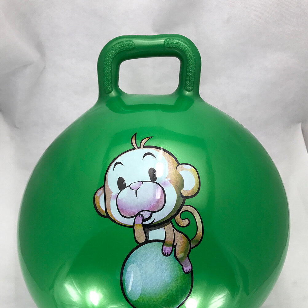 2 Pcs Inflatable Rubber Jumping Balls Q7072