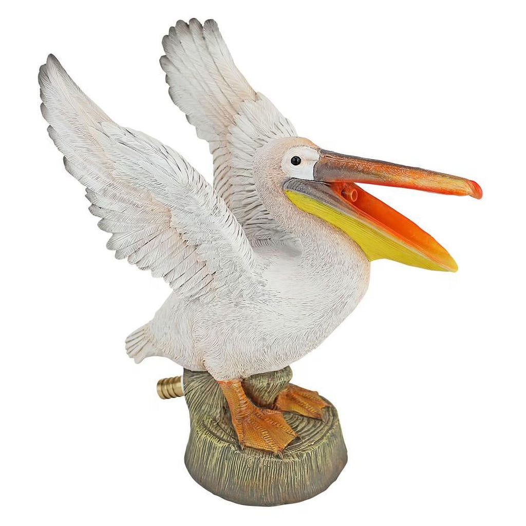 Piped Pelican Statue D1058