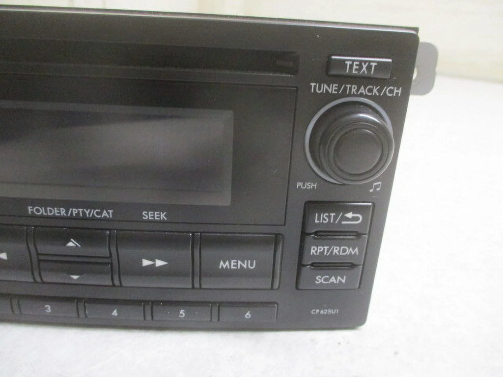 Pre-Owned 2012 Subaru Forester Single CD MP3 WMA Satellite Player Radio Q557180