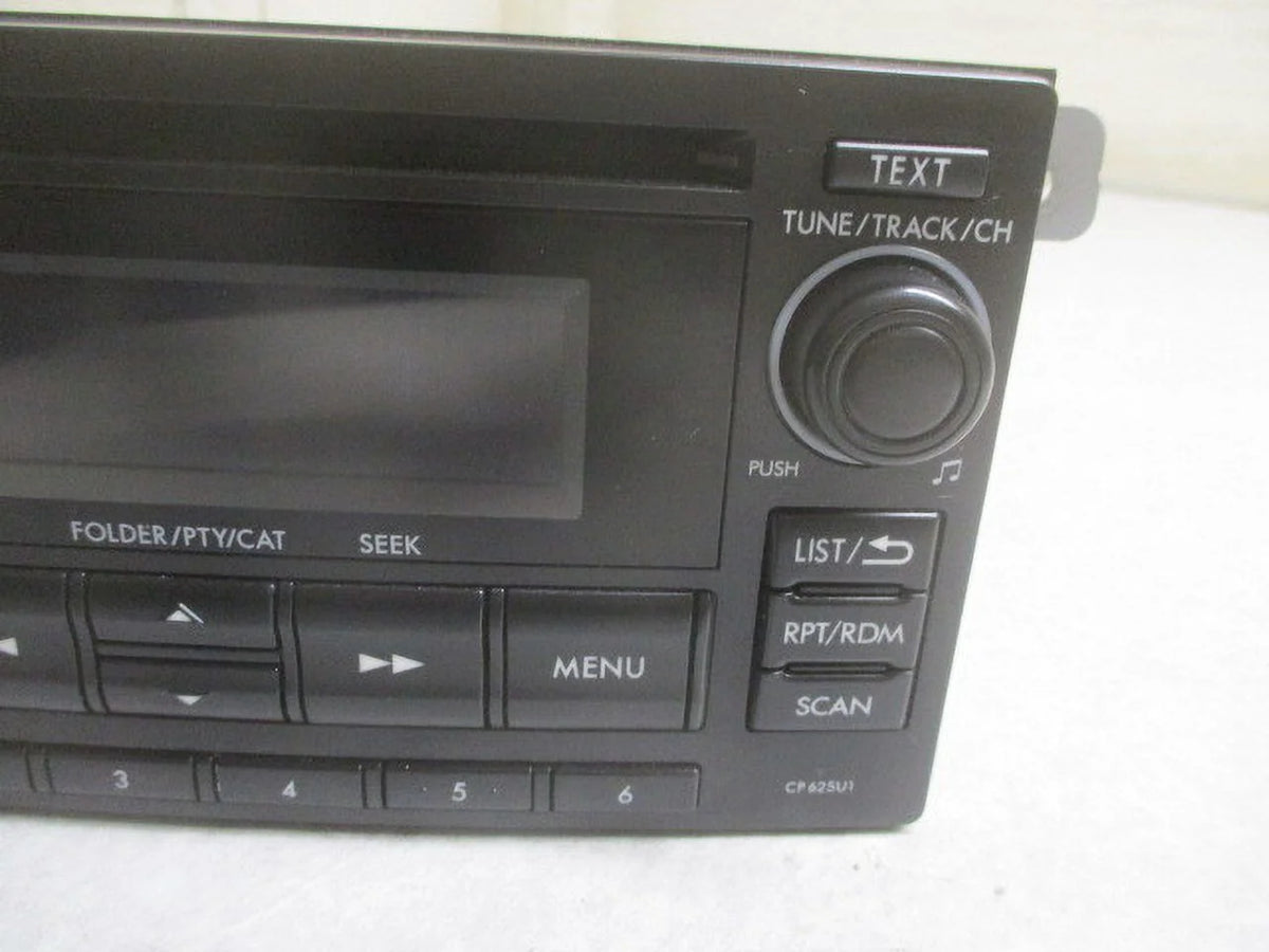 Pre-Owned 2012 Subaru Forester Single CD MP3 WMA Satellite Player Radio Q557180