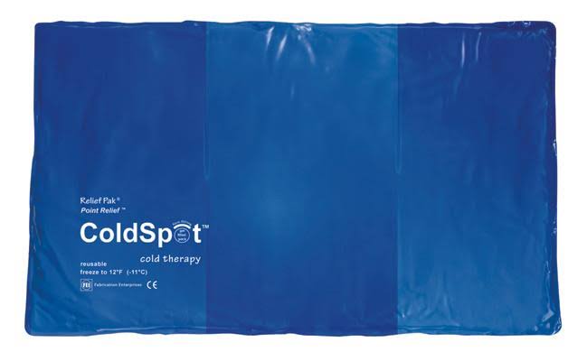 6 x 23 in. Blue-Vinyl Reusable Cold Pack, Neck - Pack of 12 Z8625