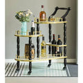 Black Gold Serving Bar Cart O319427