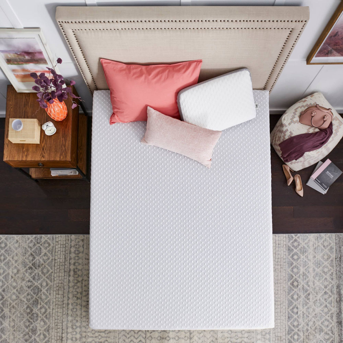 King Memory Foam Mattress-in-a-Box with Cool Clean Cover S3201