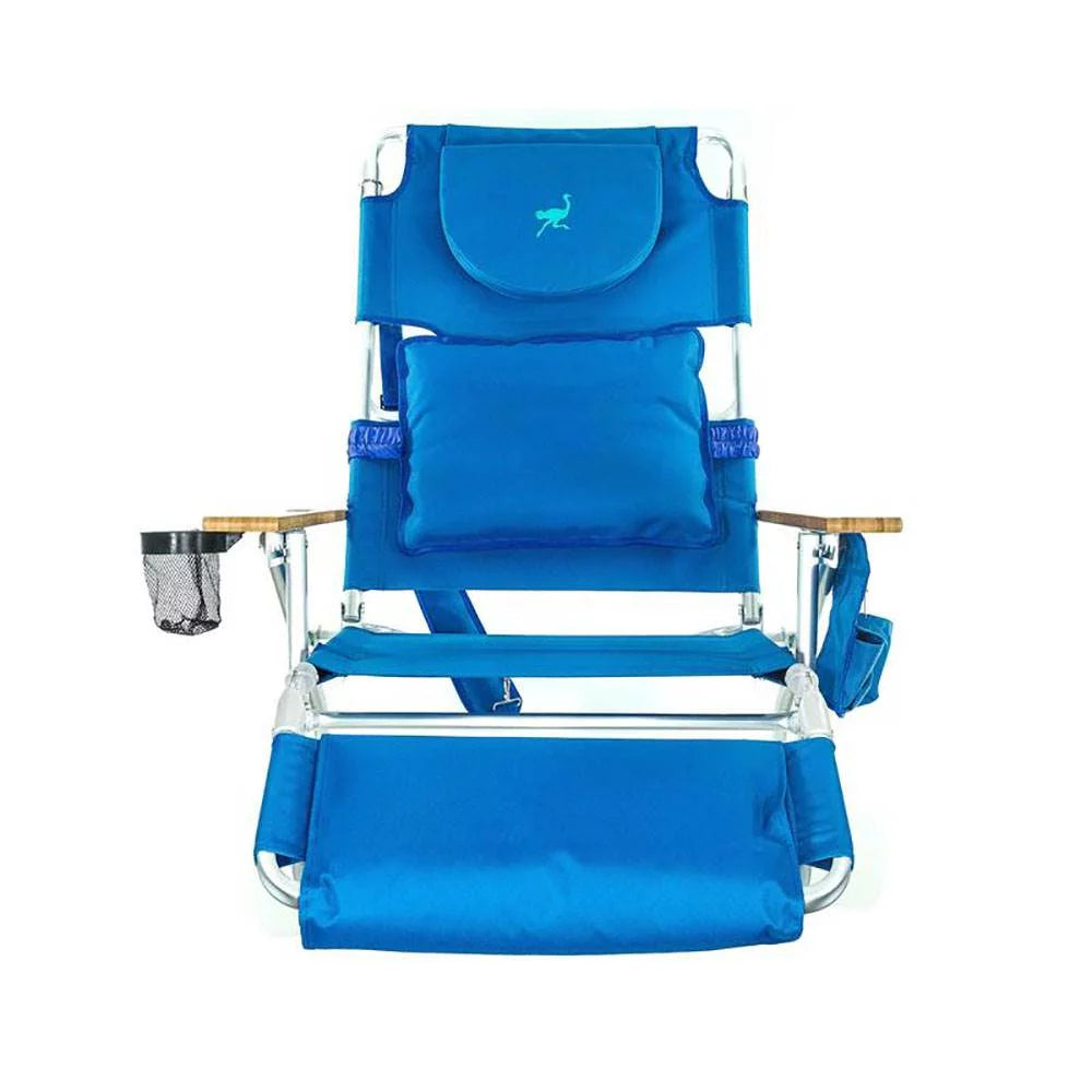 Lightweight Outdoor Beach Lounge Chair with Footrest Z1019