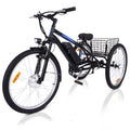 7-Speed Electric Trike with Basket F548