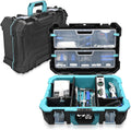 Technician Toolbox with Storage Compartment Organisers and Dividers 20.5 Inch U91117