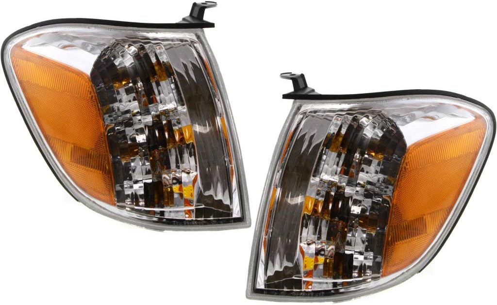 Parking Signal Light Assembly for 2005 2006 Toyota Tundra Passenger Side Double Cab I8391