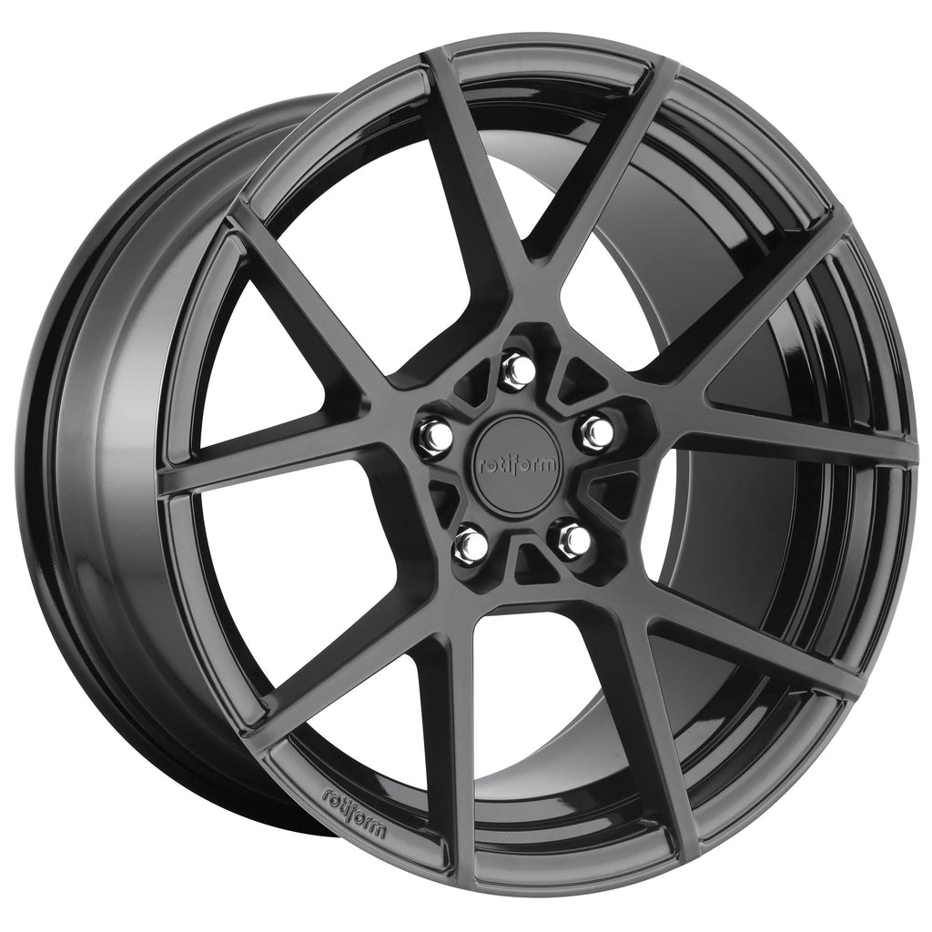 Matte Black 18x8.5 5x100 35mm Wheel U6710